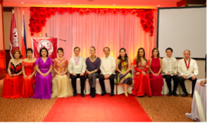 (Seated From left to right) Dr. Leah V. Seares, Dr. Shanida L. Camomot, Dr. Cristina Monina S, Cabral, Dr. Jean Francis F. Alcantara, Dr. Alexander O. Tuazon, Dr. Winston Felix Quebec, Dr. Jose Antonio S. Quitevis, Atty. Maria Margarita P. Ardivilla, Dr. Stephanie T. Sitoy, Dr. Herminia Rosario H. Manlangit, Dr. Alfredo L. Bongo, Jr., Dr. Rudy A. Amatong 