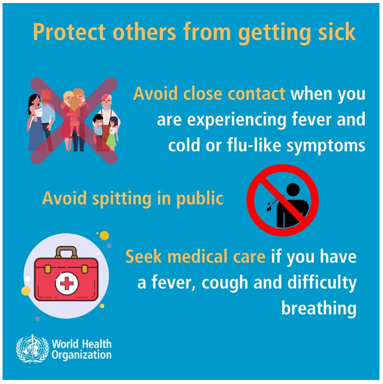 WHO Protect Others from Getting Sick 1