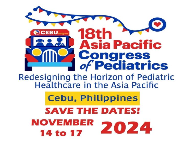 18th Asia Pacific Congress of Pediatrics – Philippine Pediatric Society ...